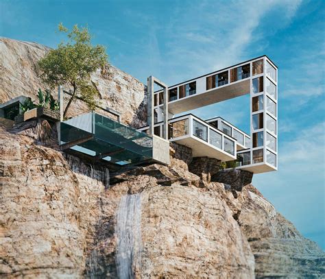 the house on cliff